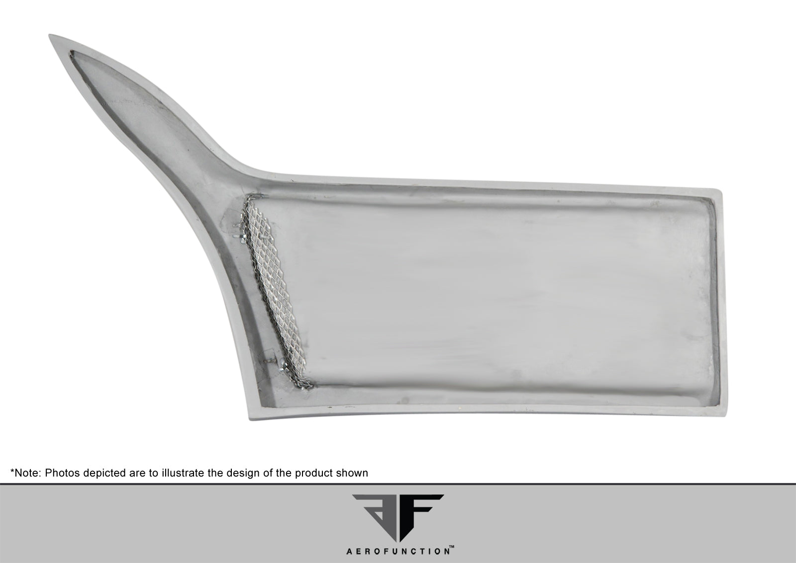 Aero Function AF-3 Wide Body Rear Door Cap Compatible With 2008-2014 BMW X6 - 2 Piece - 107933