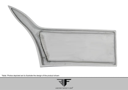 Aero Function AF-3 Wide Body Rear Door Cap Compatible With 2008-2014 BMW X6 - 2 Piece - 107933