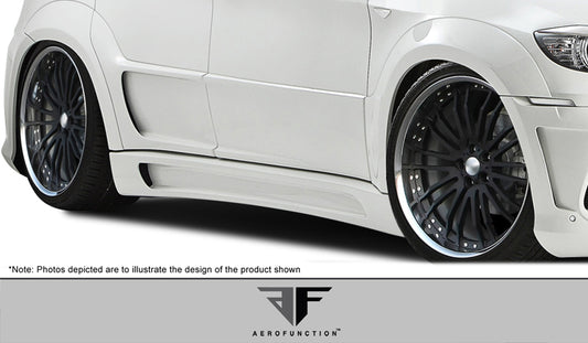 Aero Function AF-3 Wide Body Front Door Cap Compatible With 2008-2014 BMW X6 - 2 Piece - 107932
