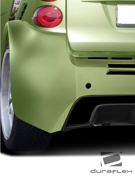 Extreme Dimensions Duraflex GT300 Wide Body Rear Fenders Compatible With 2008-2016 Smart ForTwo - 2 Piece - 107844