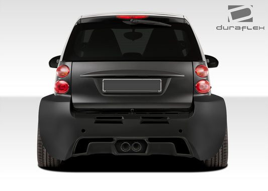 Extreme Dimensions Duraflex GT300 Wide Body Rear Bumper Cover Compatible With 2008-2016 Smart ForTwo - 1 Piece - 107845
