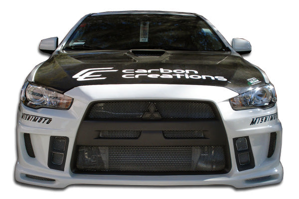 Extreme Dimensions Duraflex GT Concept Front Bumper Cover Compatible With 2008-2015 Mitsubishi Evolution - 1 Piece - 104638
