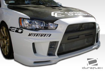 Extreme Dimensions Duraflex GT Concept Front Bumper Cover Compatible With 2008-2015 Mitsubishi Evolution - 1 Piece - 104638