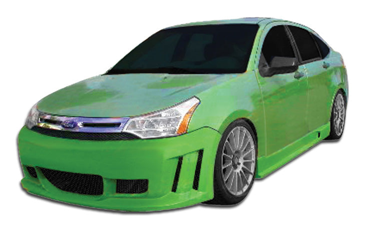 Extreme Dimensions Duraflex Piranha Body Kit Compatible With 2008-2011 Ford Focus 4DR - 4 Piece - 106428