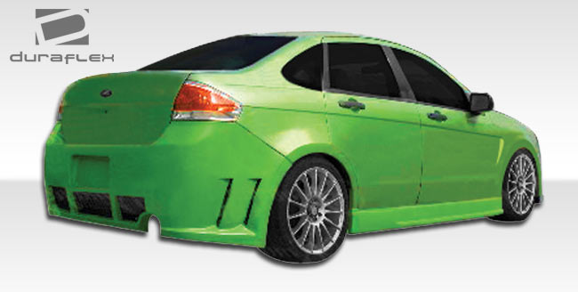 Extreme Dimensions Duraflex Piranha Body Kit Compatible With 2008-2011 Ford Focus 4DR - 4 Piece - 106428