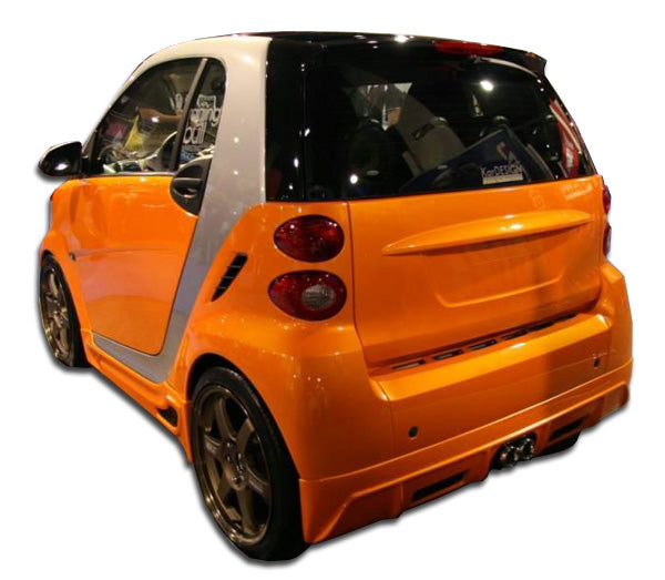 Extreme Dimensions Duraflex FX Rear Lip Add On Spoiler Compatible With 2008-2012 Smart ForTwo - 1 Piece - 105669