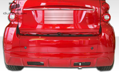 Extreme Dimensions Duraflex FX Rear Lip Add On Spoiler Compatible With 2008-2012 Smart ForTwo - 1 Piece - 105669