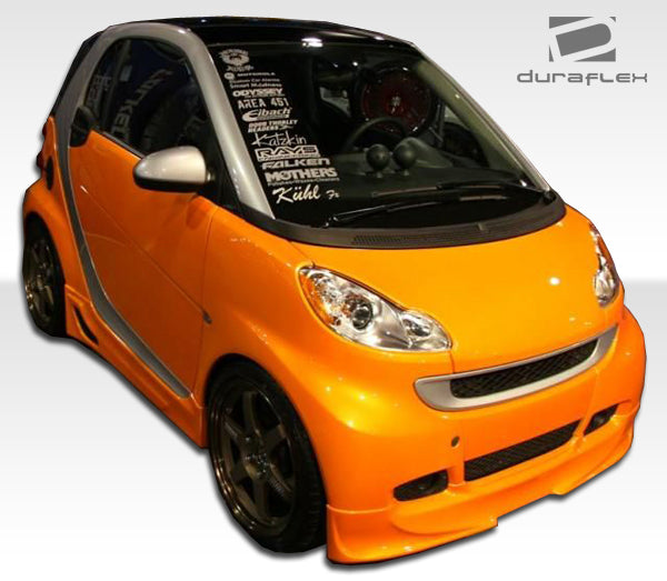 Extreme Dimensions Duraflex FX Side Skirts Compatible With 2008-2016 Smart ForTwo - 2 Piece - 105668