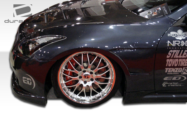 Extreme Dimensions Duraflex GT Concept Fender Compatible With 2008-2015 Infiniti G Coupe - 2 Piece - 104678