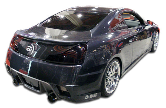 Extreme Dimensions Duraflex GT Concept Rear Bumper Cover Compatible With 2008-2015 Infiniti G Coupe - 1 Piece - 104677