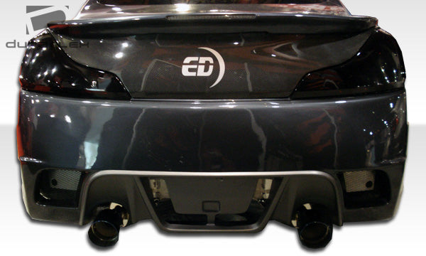 Extreme Dimensions Duraflex GT Concept Rear Bumper Cover Compatible With 2008-2015 Infiniti G Coupe - 1 Piece - 104677