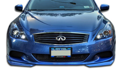 Extreme Dimensions Duraflex J-Spec Front Lip Spoiler Compatible With 2008-2015 Infiniti G Coupe - 1 Piece - 106122