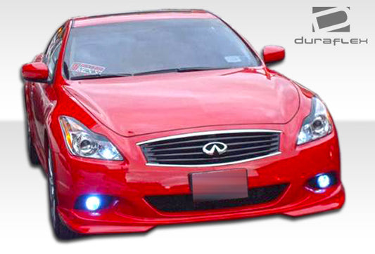 Extreme Dimensions Duraflex J-Spec Front Lip Spoiler Compatible With 2008-2015 Infiniti G Coupe - 1 Piece - 106122