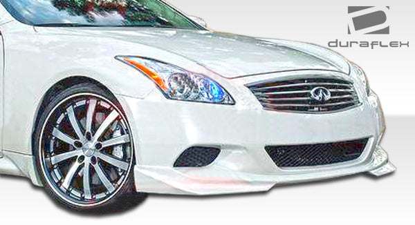 Extreme Dimensions Duraflex J-Spec Front Lip Spoiler Compatible With 2008-2015 Infiniti G Coupe - 1 Piece - 106122