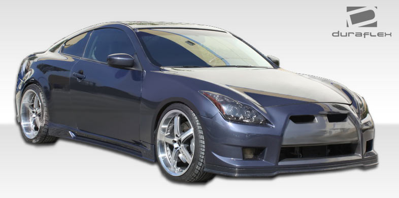 Extreme Dimensions Duraflex GT-R Side Skirts Compatible With 2008-2015 Infiniti G Coupe - 2 Piece - 107043