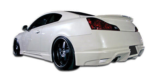Extreme Dimensions Duraflex TS-1 Rear Bumper Cover Compatible With 2008-2015 Infiniti G Coupe - 1 Piece - 106423