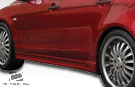 Extreme Dimensions Duraflex C-1 Side Skirts Compatible With 2008-2017 Mitsubishi Lancer - 2 Piece - 106418