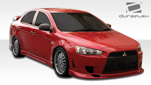 Extreme Dimensions Duraflex C-1 Side Skirts Compatible With 2008-2017 Mitsubishi Lancer - 2 Piece - 106418