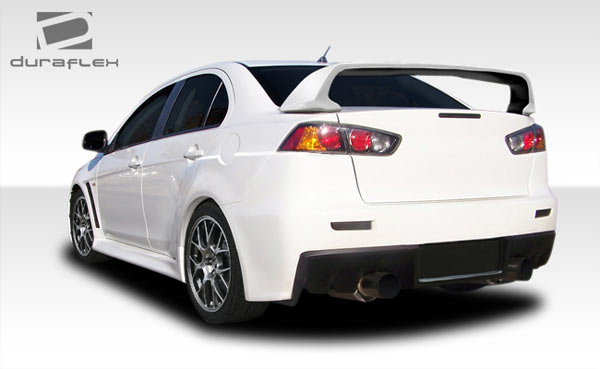 Extreme Dimensions Duraflex Evo X Look Rear Fender Compatible With 2008-2017 Mitsubishi Lancer - 4 Piece - 106957