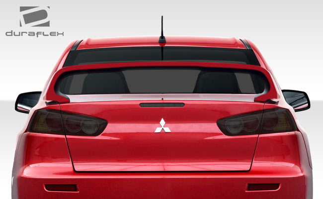 Extreme Dimensions Duraflex Evo X Look Wing Spoiler Compatible With 2008-2017 Mitsubishi Lancer - 1 Piece - 106959