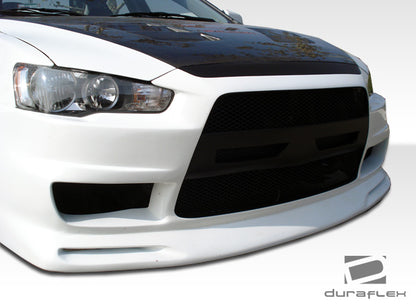 Extreme Dimensions Duraflex GT Concept Front Bumper Cover Compatible With 2008-2017 Mitsubishi Lancer - 1 Piece - 103942