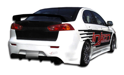 Extreme Dimensions Duraflex GT Concept Rear Bumper Cover Compatible With 2008-2017 Mitsubishi Lancer - 1 Piece - 103944