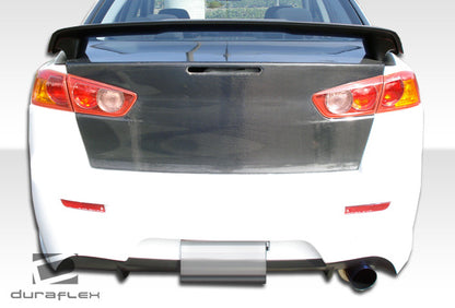 Extreme Dimensions Duraflex GT Concept Rear Bumper Cover Compatible With 2008-2017 Mitsubishi Lancer - 1 Piece - 103944