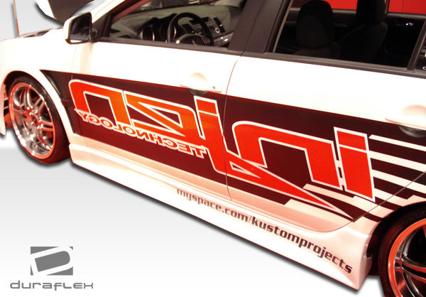 Extreme Dimensions Duraflex GT Concept Side Skirts Compatible With 2008-2017 Mitsubishi Lancer - 2 Piece - 103943