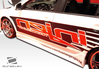 Extreme Dimensions Duraflex GT Concept Side Skirts Compatible With 2008-2017 Mitsubishi Lancer - 2 Piece - 103943