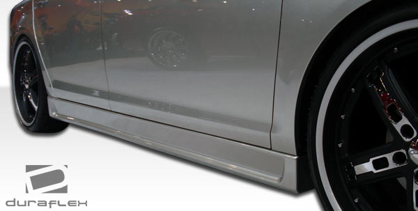 Extreme Dimensions Duraflex Racer Side Skirts Compatible With 2008-2012 Chevrolet Malibu - 2 Piece - 105010