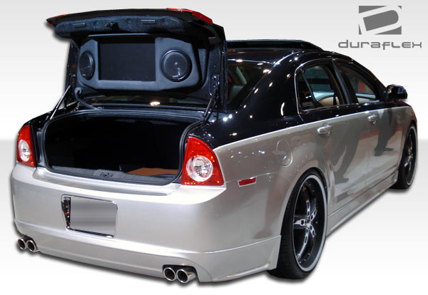 Extreme Dimensions Duraflex Racer Side Skirts Compatible With 2008-2012 Chevrolet Malibu - 2 Piece - 105010