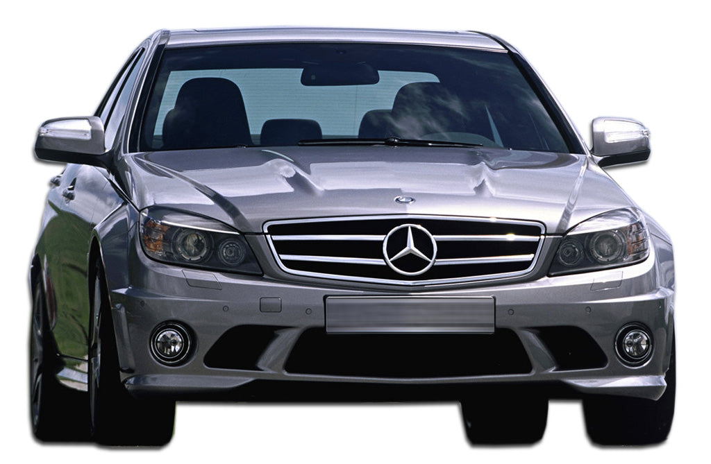 Extreme Dimensions Duraflex C63 Look Front Bumper Cover Compatible With 2008-2011 Mercedes C Class - 1 Piece - 107191