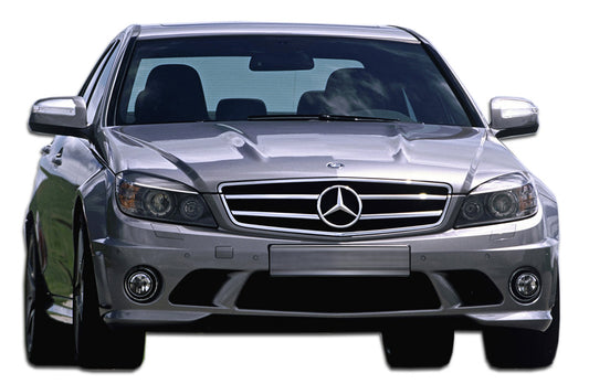 Extreme Dimensions Duraflex C63 Look Front Bumper Cover Compatible With 2008-2011 Mercedes C Class - 1 Piece - 107191