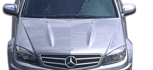 Extreme Dimensions Duraflex C63 Look Hood Compatible With 2008-2011 Mercedes C Class - 1 Piece - 107193
