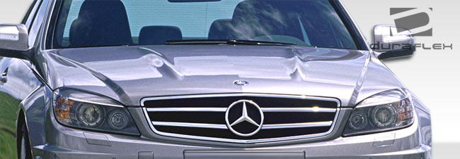 Extreme Dimensions Duraflex C63 Look Hood Compatible With 2008-2011 Mercedes C Class - 1 Piece - 107193