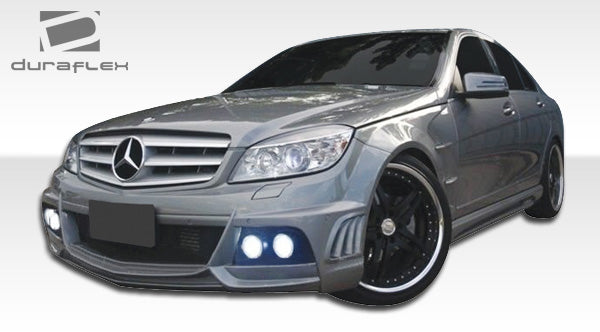 Extreme Dimensions Duraflex W-1 Side Skirts Compatible With 2008-2014 Mercedes C Class - 2 Piece - 106106