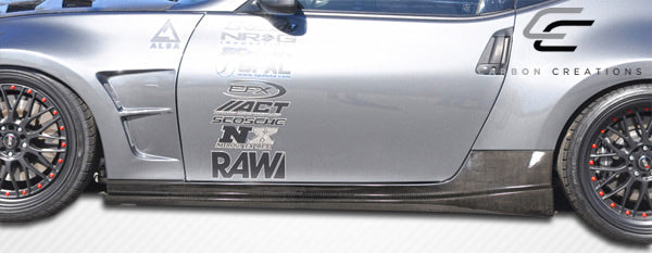 Carbon Creations N-1 Side Skirts Compatible With 2009-2020 Nissan 370Z - 2 Piece - 105906