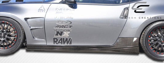 Carbon Creations N-1 Side Skirts Compatible With 2009-2020 Nissan 370Z - 2 Piece - 105906
