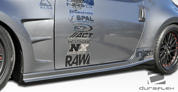 Extreme Dimensions Duraflex N-1 Side Skirts Compatible With 2009-2020 Nissan 370Z - 2 Piece - 105905