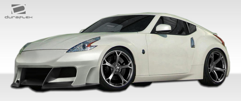 Extreme Dimensions Duraflex W-2 Front Bumper Cover Compatible With 2009-2020 Nissan 370Z - 1 Piece - 107128