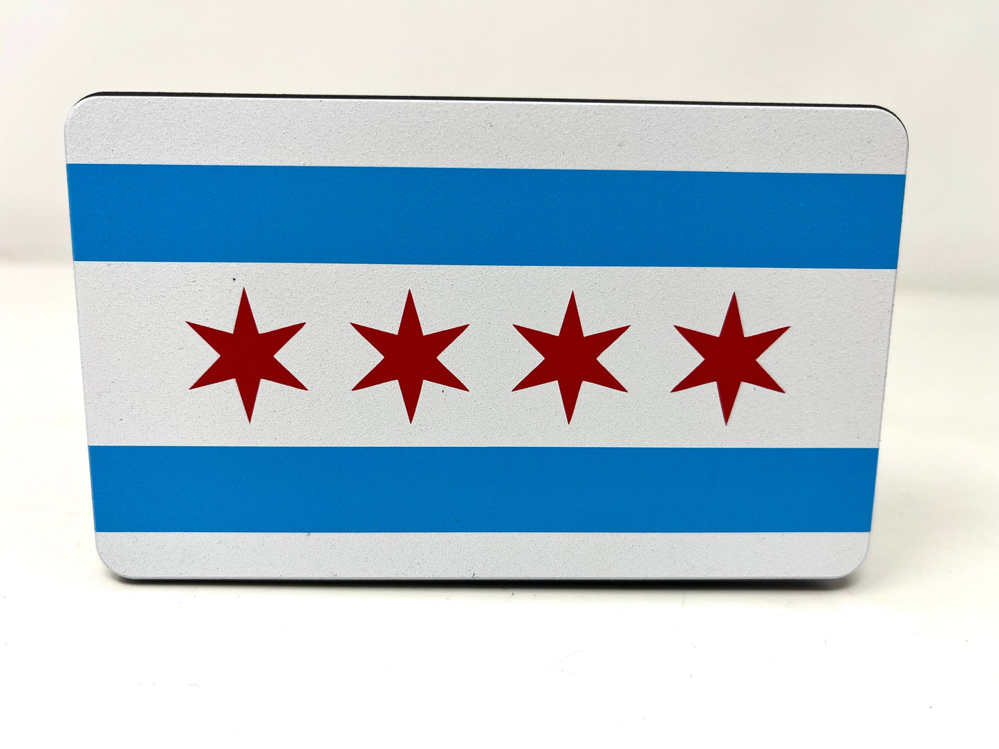 Chicago Flag Hitch Cover