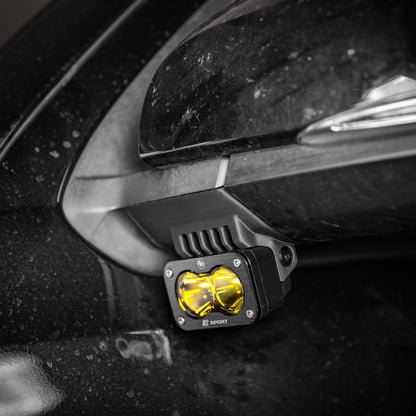 Side Mirror Ditch Light Mount Kit (3rd Gen Tacoma)
