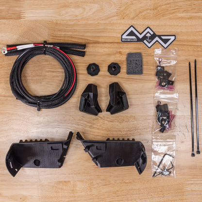 Side Mirror Ditch Light Mount Kit