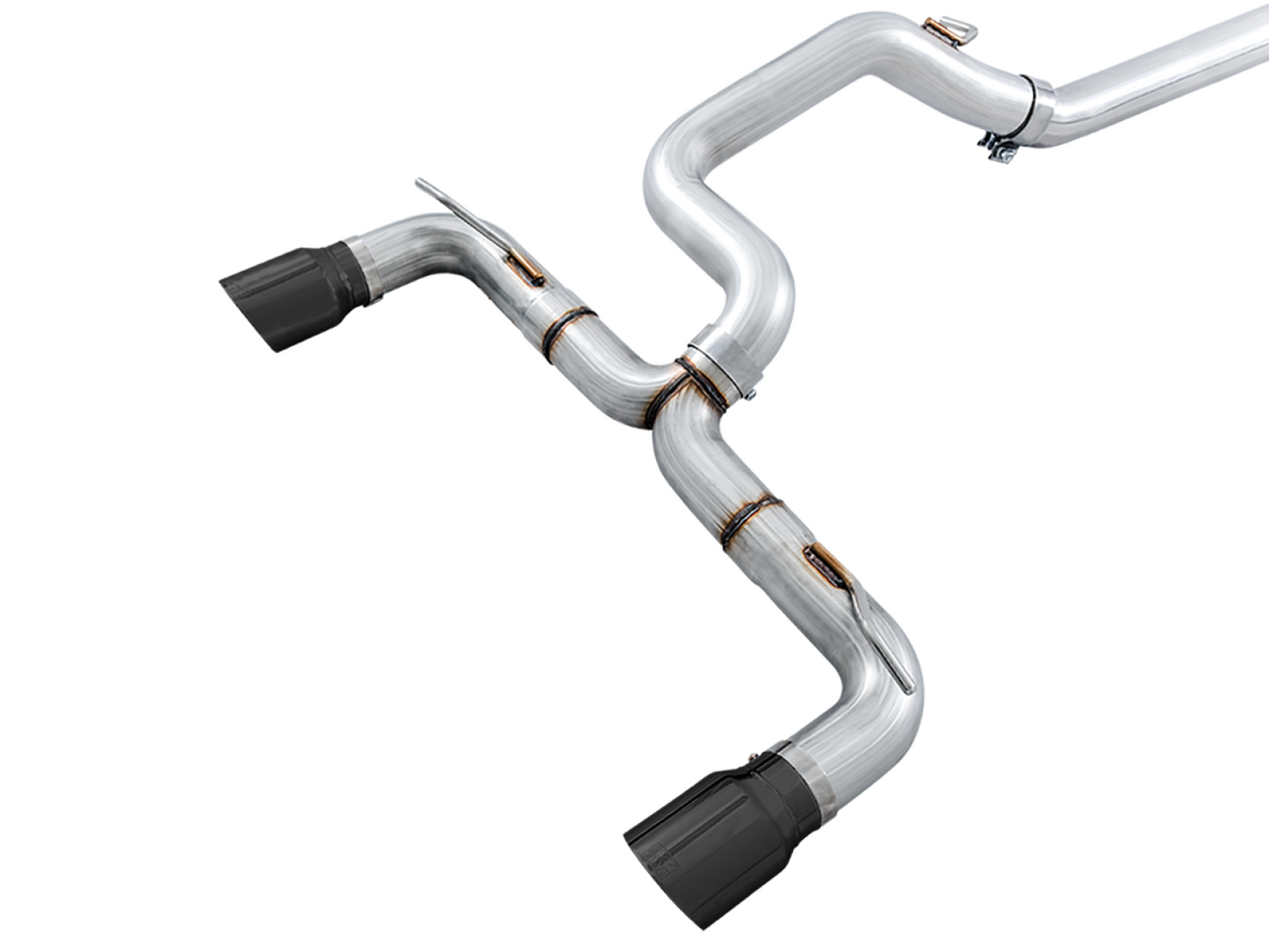 AWE Tuning Track Edition Cat-back Exhaust for Ford Focus RS - Diamond Black Tips 3020-33032