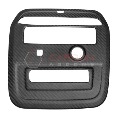 Real Carbon Fiber Overhead Reading Light Trim Cover For 2021+ Bronco