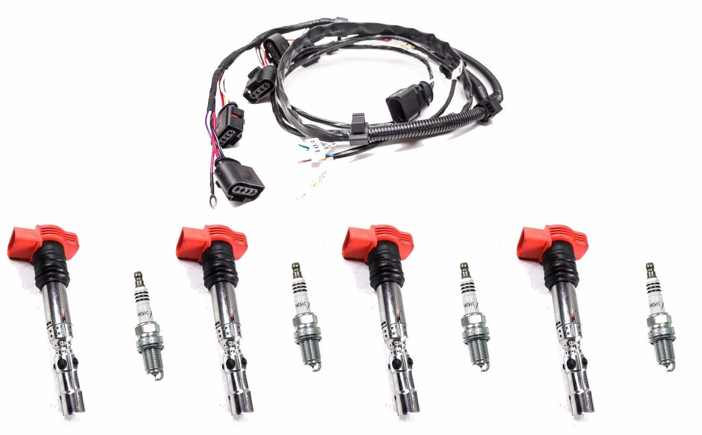 1.8T Ignition Coil Pack Complete Service Kit V3 - VW/AUDI *USA STOCK*