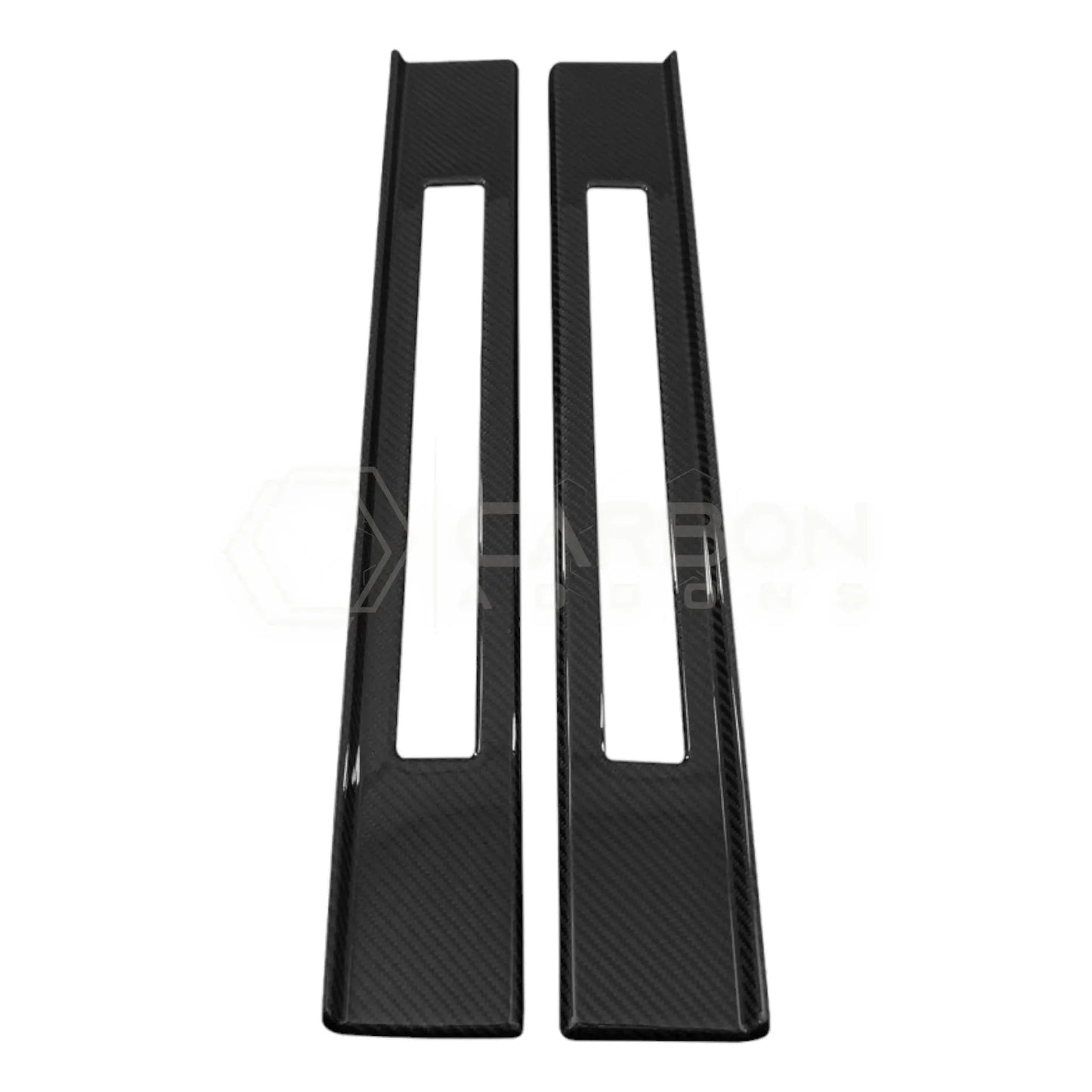 2024+ S650 Mustang Hard Carbon Fiber Door Sills Trim Cover