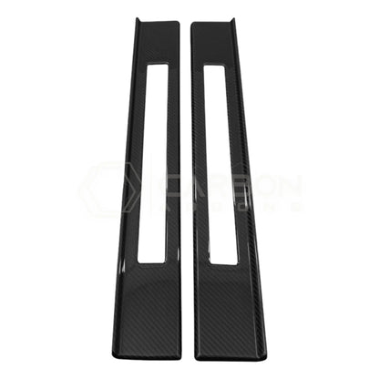 2024+ S650 Mustang Hard Carbon Fiber Door Sills Trim Cover