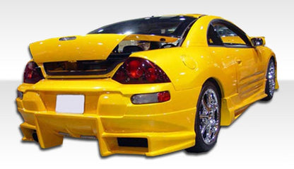 Extreme Dimensions Duraflex Bomber Rear Bumper Cover Compatible With 2000-2005 Mitsubishi Eclipse - 1 Piece - 100116
