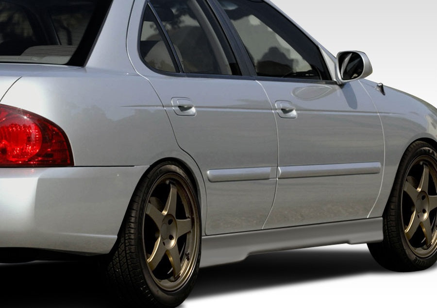 Extreme Dimensions Duraflex Evo 5 Side Skirts Compatible With 2000-2006 Nissan Sentra - 2 Piece - 100151